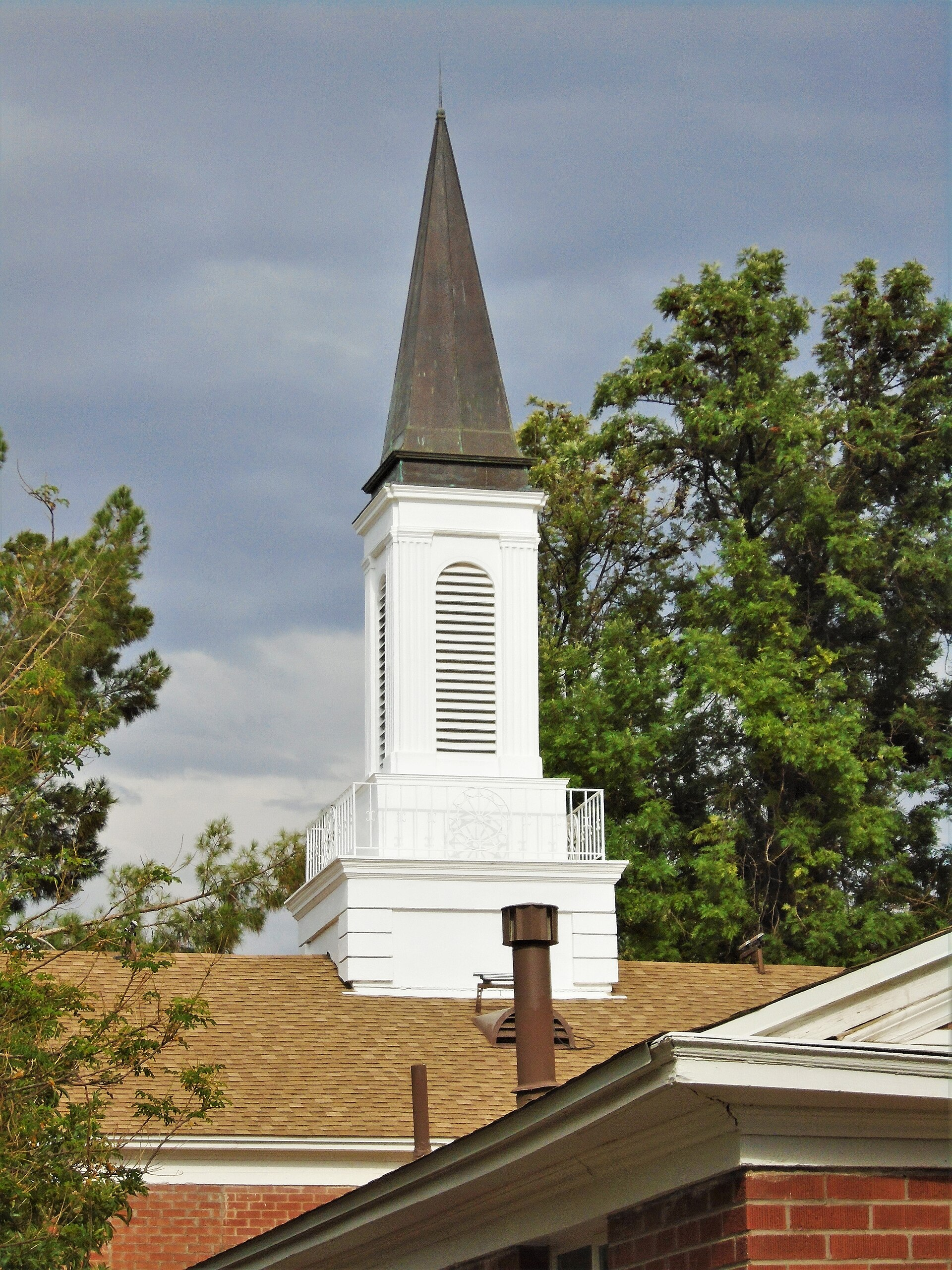 Historic Town Hall steeple in Queen Creek Arizona