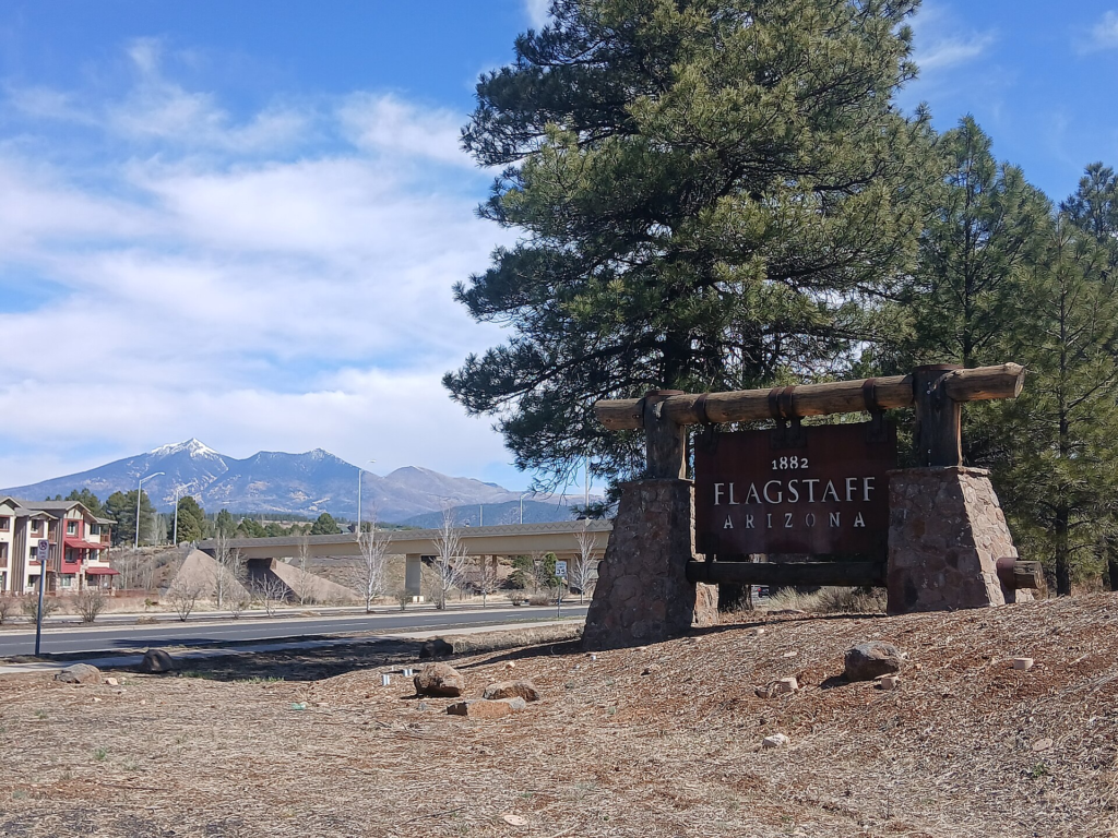 Flagstaff Arizona and the San Francisco Peaks