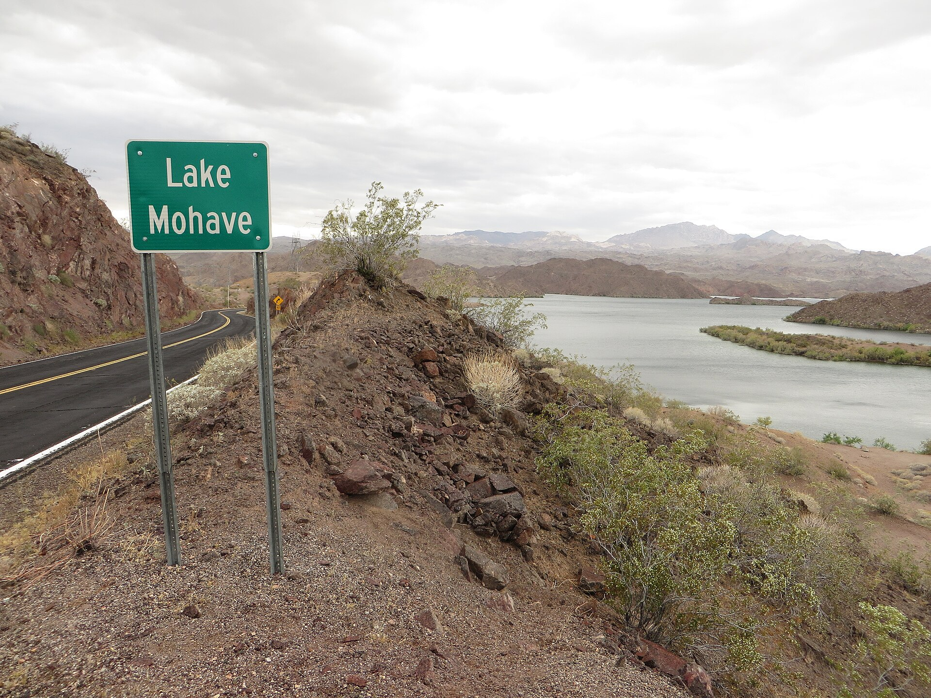Lake Mohave near Bullhead City Arizona