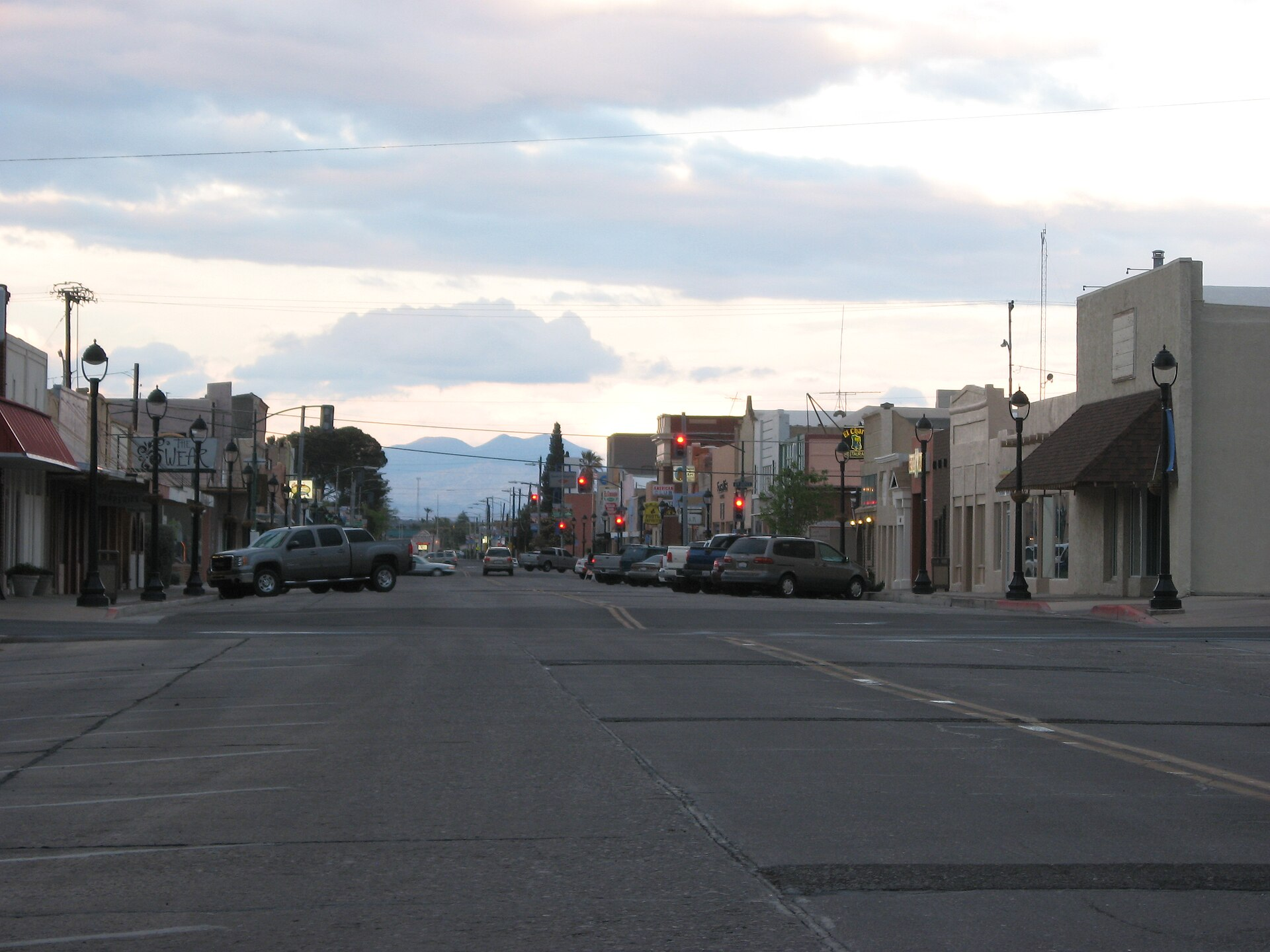 Safford Arizona city landscape