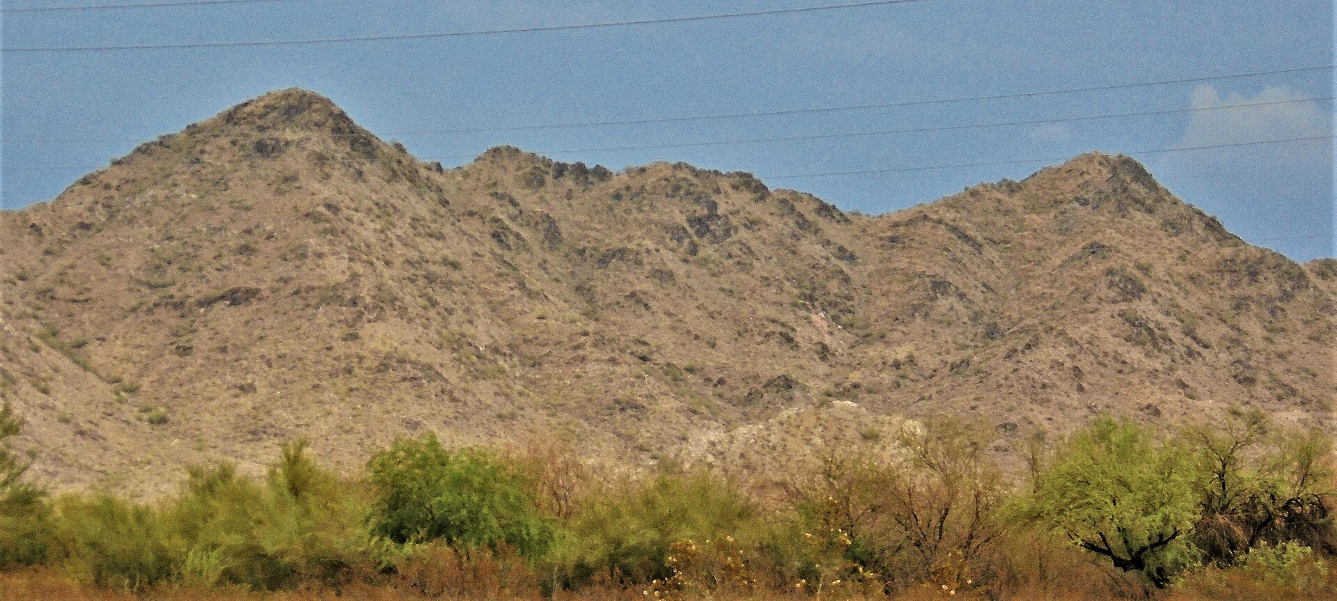 San Tan Mountains near San Tan Valley Arizona