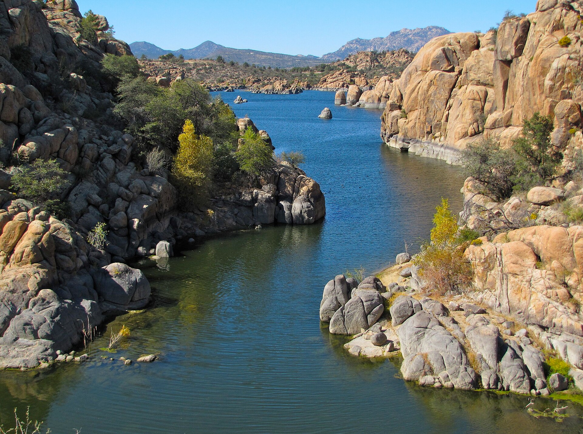 Watson Lake and the Granite Dells near Prescott Arizona