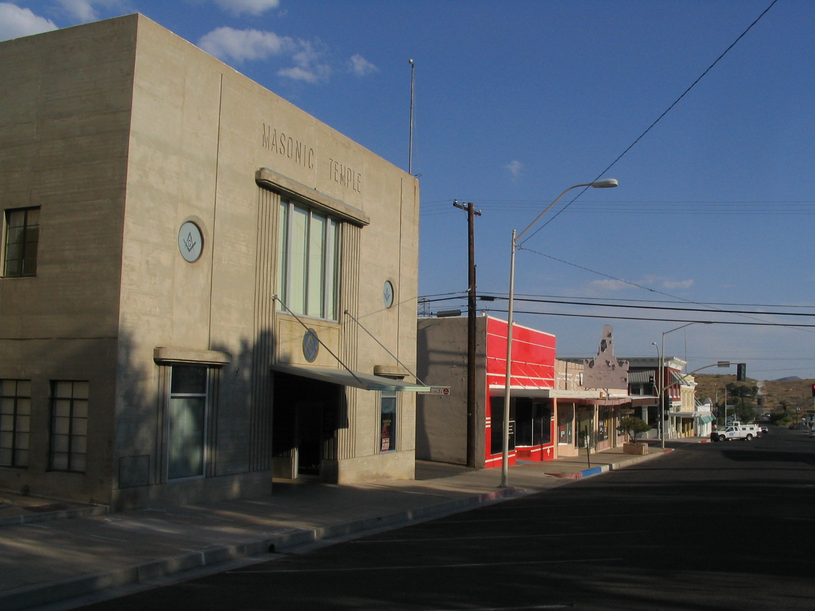 Downtown Kingman Arizona streetscape