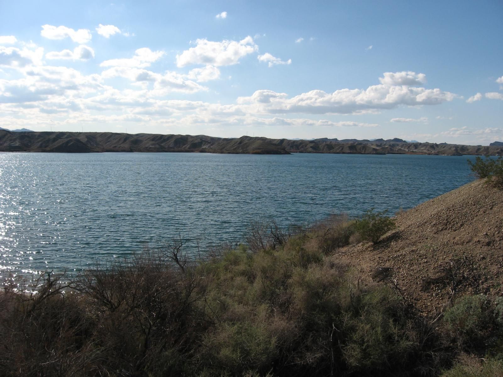 Lake Havasu City Arizona on the eastern shore of Lake Havasu